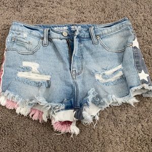 Jean shorts